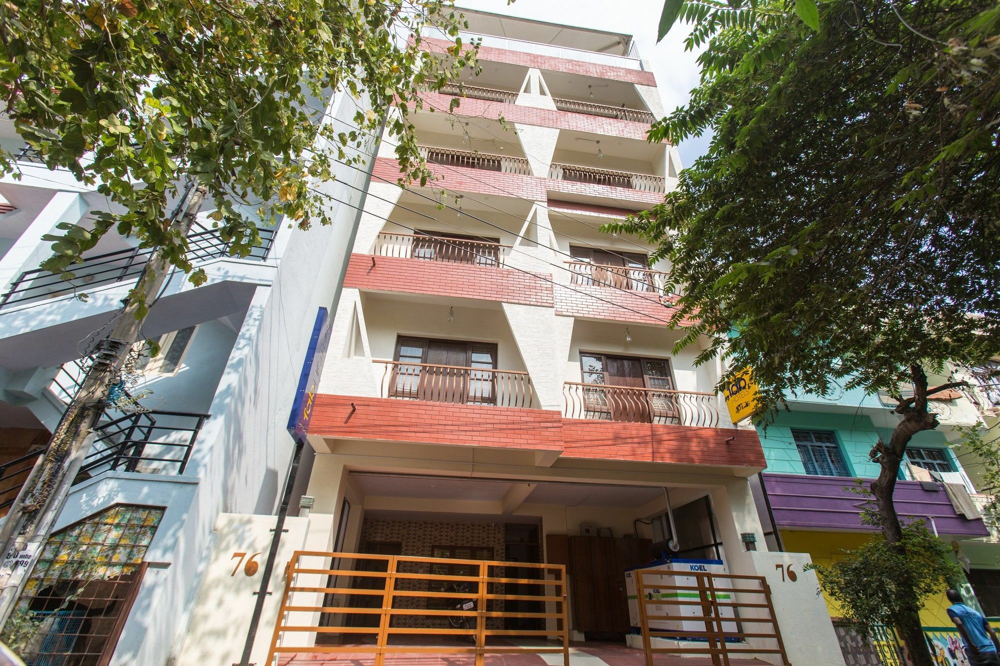 Fabhotel Millenium Stay Indiranagar Bangalore Exterior foto